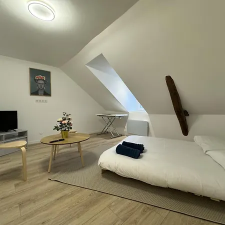 Les Lys Beiges - 4pers - Reve Au Mans Apartment Le Mans